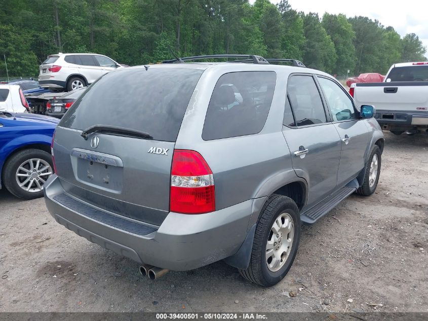 2002 Acura Mdx VIN: 2HNYD18232H514386 Lot: 39400501