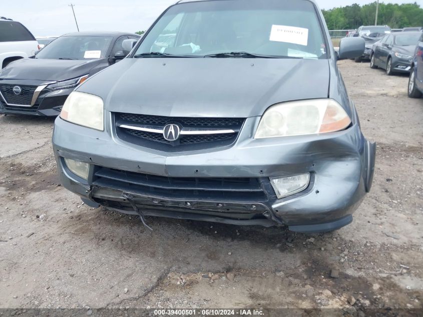 2002 Acura Mdx VIN: 2HNYD18232H514386 Lot: 39400501