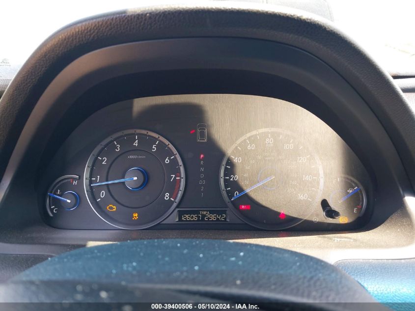 2010 Honda Accord Crosstour Ex-L VIN: 5J6TF2H52AL009767 Lot: 39400506