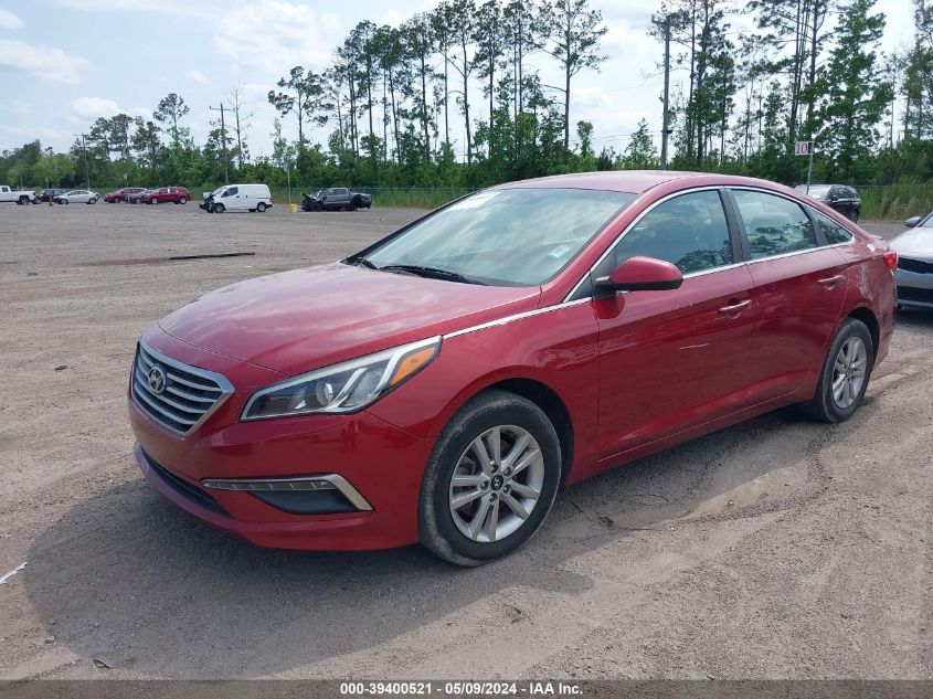 2015 HYUNDAI SONATA SE - 5NPE24AF6FH108466