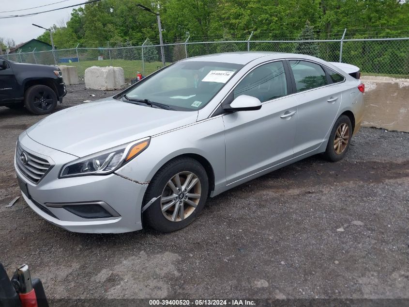 2017 Hyundai Sonata Se VIN: 5NPE24AFXHH522773 Lot: 39400520