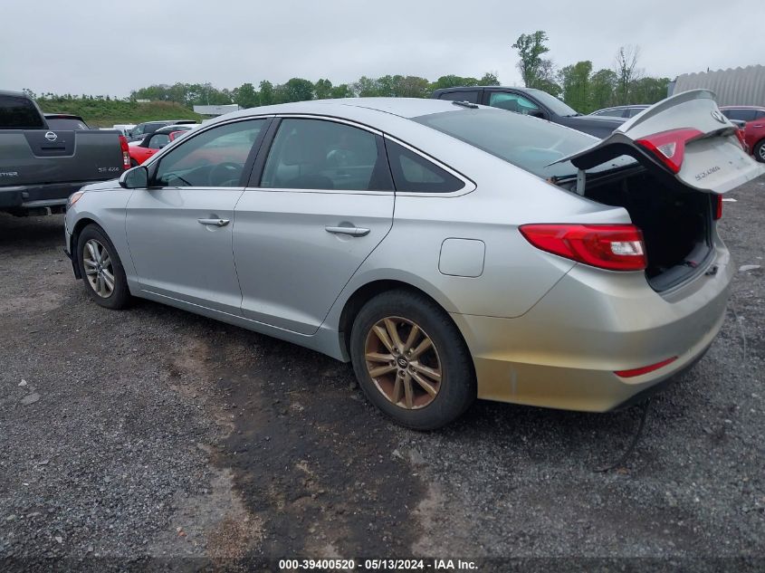 2017 Hyundai Sonata Se VIN: 5NPE24AFXHH522773 Lot: 39400520