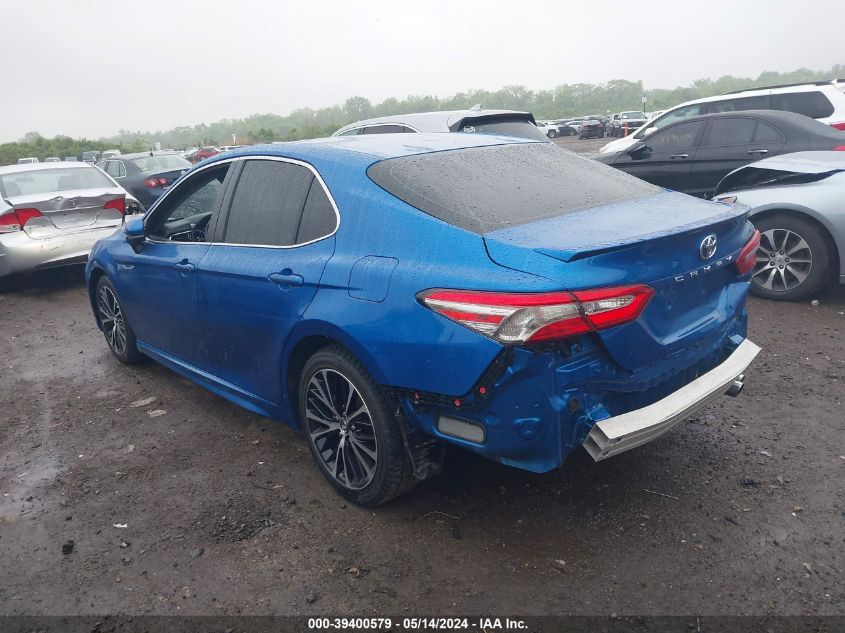 2018 Toyota Camry Se VIN: 4T1B11HK3JU085455 Lot: 39400579