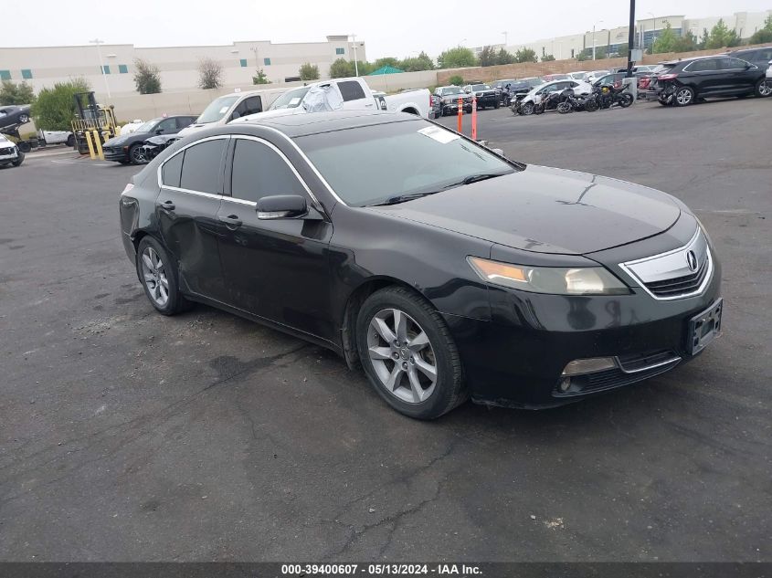 2012 Acura Tl 3.5 VIN: 19UUA8F25CA011615 Lot: 39400607