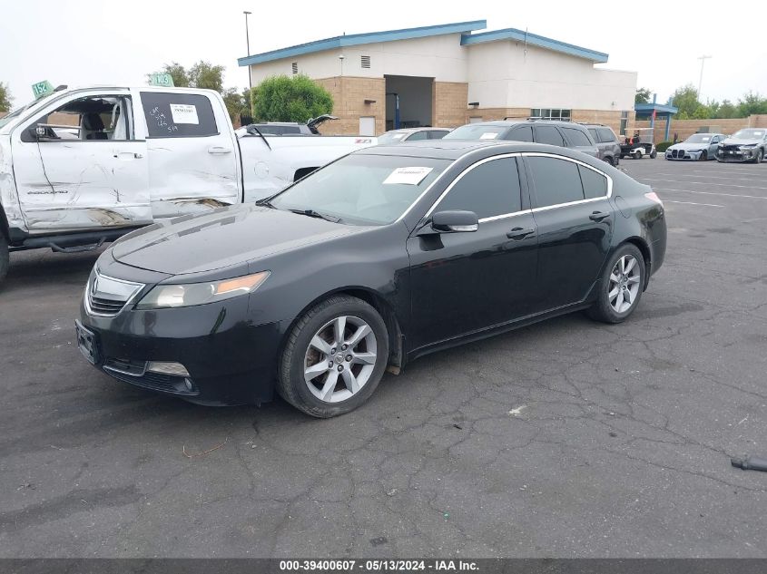 2012 Acura Tl 3.5 VIN: 19UUA8F25CA011615 Lot: 39400607