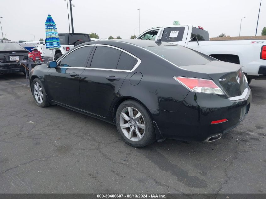 2012 Acura Tl 3.5 VIN: 19UUA8F25CA011615 Lot: 39400607