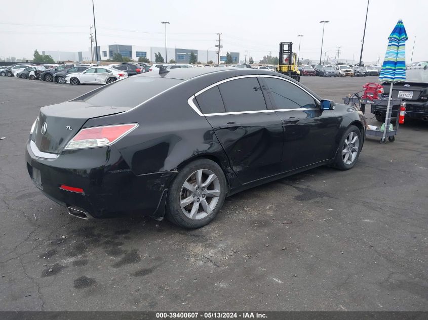 2012 Acura Tl 3.5 VIN: 19UUA8F25CA011615 Lot: 39400607