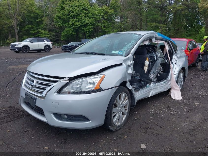 2013 Nissan Sentra Sl VIN: 3N1AB7AP4DL623801 Lot: 39400608