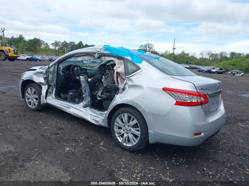 2013 Nissan Sentra Sl VIN: 3N1AB7AP4DL623801 Lot: 39400608