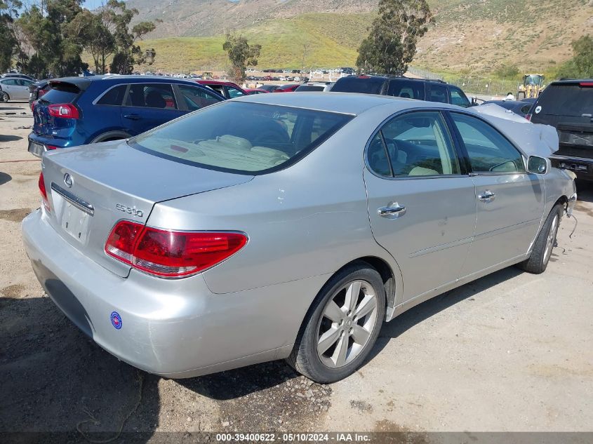 2005 Lexus Es 330 VIN: JTHBA30G655114615 Lot: 39400622