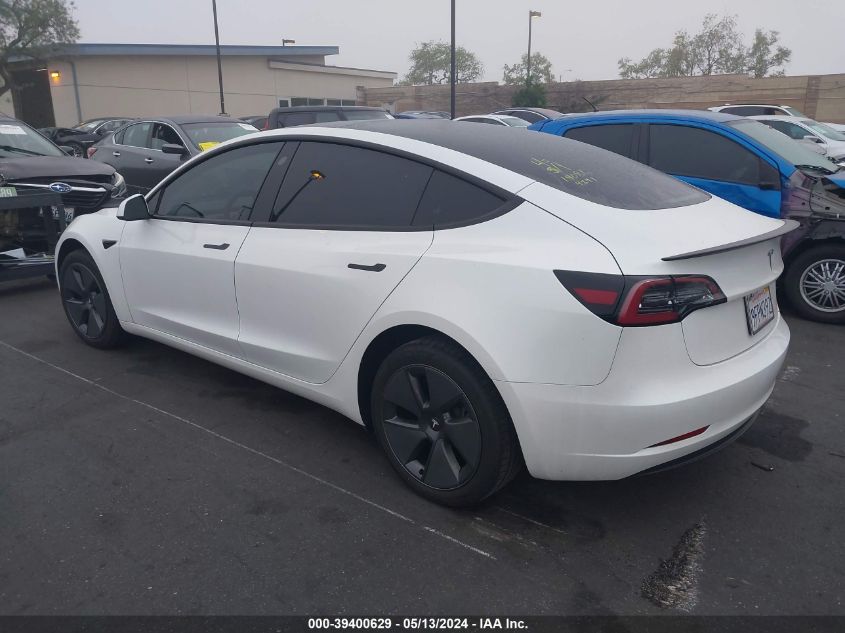 2023 Tesla Model 3 Rear-Wheel Drive VIN: 5YJ3E1EA9PF519291 Lot: 39400629