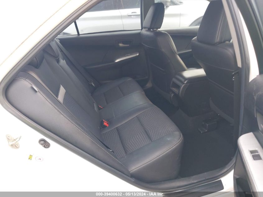 2014 Toyota Camry Se VIN: 4T1BF1FK2EU806083 Lot: 39400632