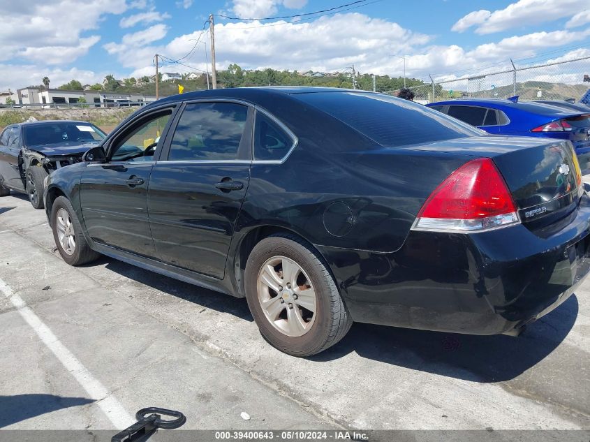 2013 Chevrolet Impala Ls VIN: 2G1WF5E38D1238786 Lot: 39400643