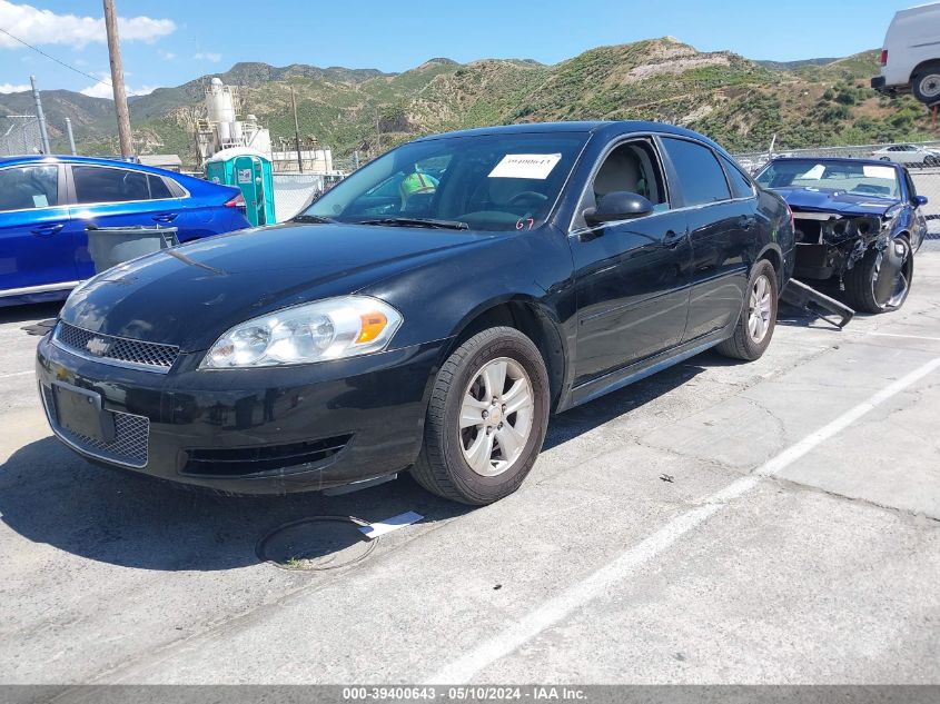 2013 Chevrolet Impala Ls VIN: 2G1WF5E38D1238786 Lot: 39400643