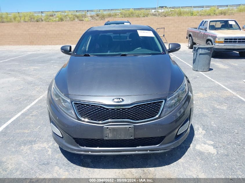 2015 Kia Optima Lx VIN: KNAGM4A73F5649287 Lot: 39400652