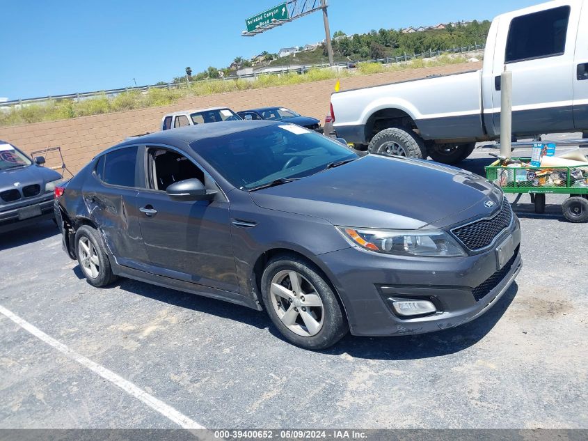 2015 Kia Optima Lx VIN: KNAGM4A73F5649287 Lot: 39400652