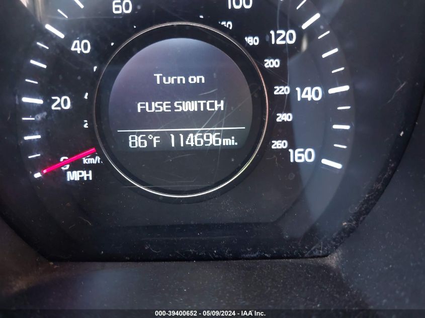 2015 Kia Optima Lx VIN: KNAGM4A73F5649287 Lot: 39400652