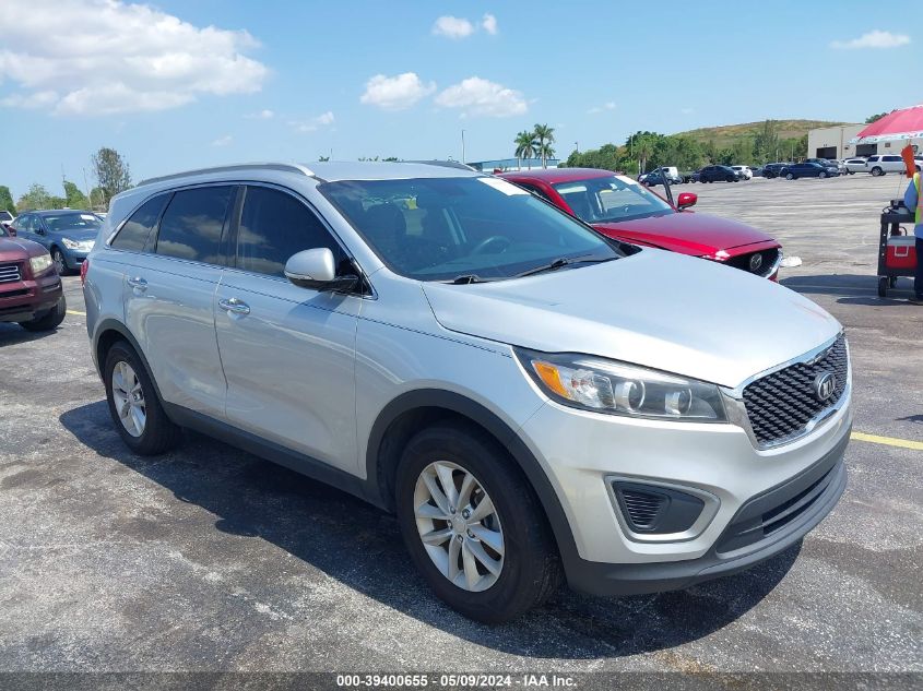 2016 Kia Sorento 2.4L Lx VIN: 5XYPG4A32GG013931 Lot: 39400655