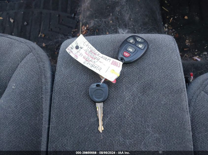 2011 Chevrolet Impala Lt VIN: 2G1WB5EK9B1168747 Lot: 39400664