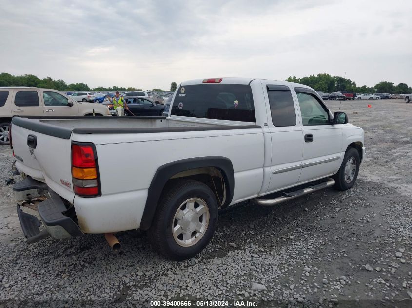 2005 GMC Sierra 1500 Sle VIN: 1GTEC19T65Z237188 Lot: 39400666