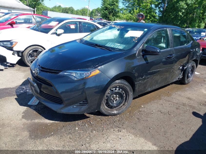 2018 Toyota Corolla Le VIN: 2T1BURHE6JC043458 Lot: 39400673