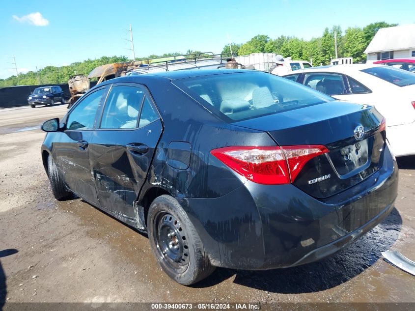 2018 Toyota Corolla Le VIN: 2T1BURHE6JC043458 Lot: 39400673