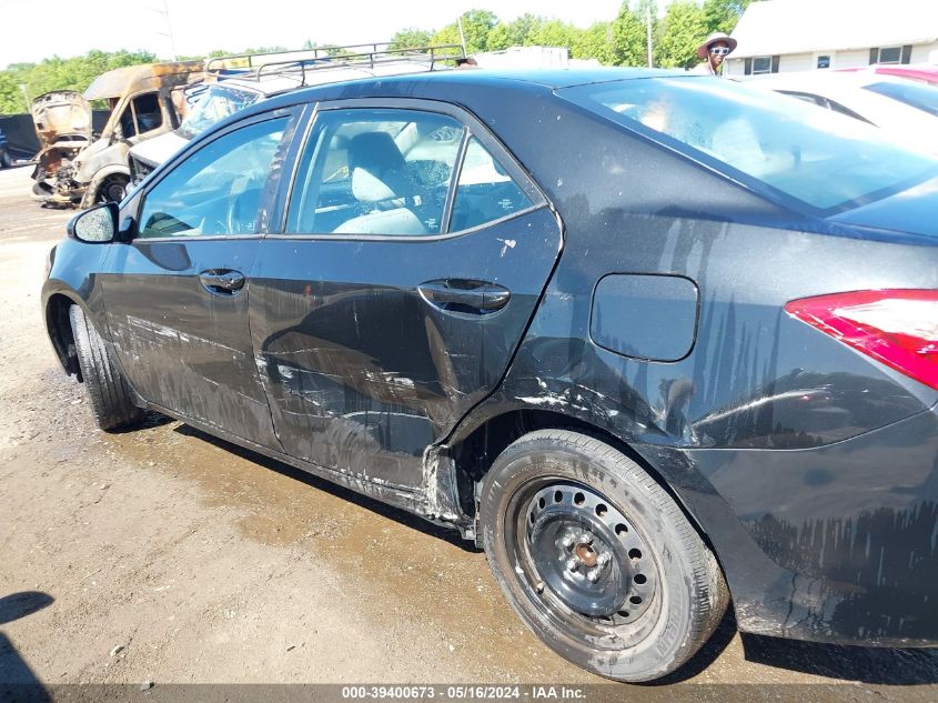 2018 Toyota Corolla Le VIN: 2T1BURHE6JC043458 Lot: 39400673