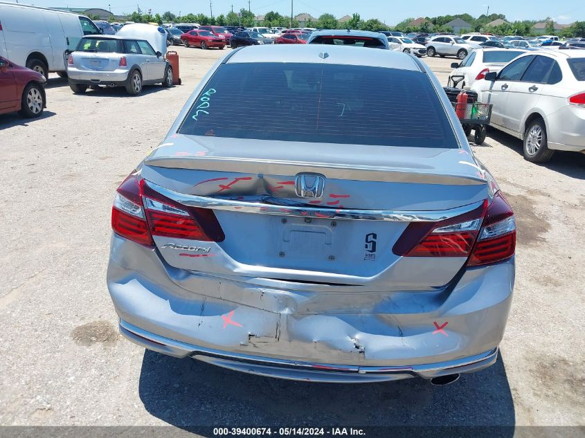 2016 Honda Accord Ex-L VIN: 1HGCR2F80GA133908 Lot: 39400674