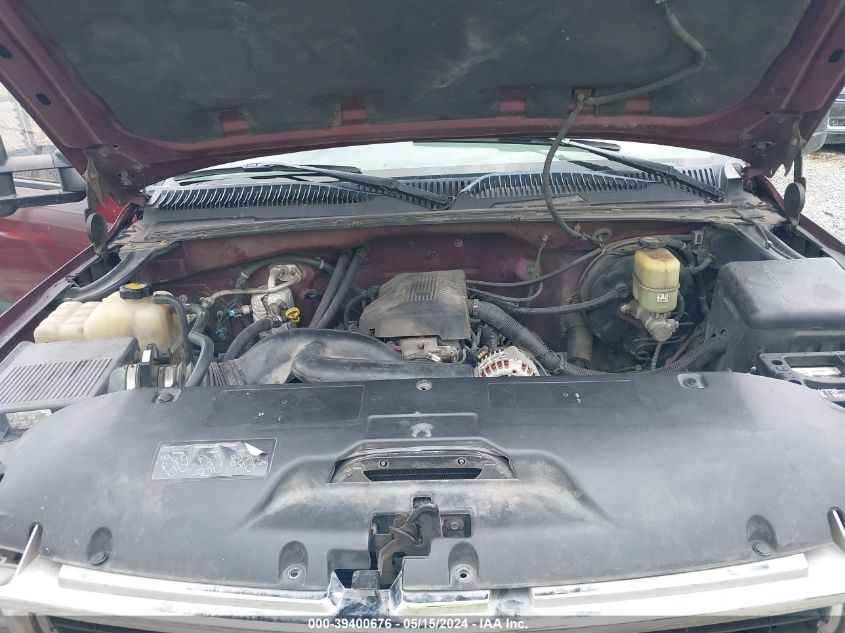 1999 Chevrolet Silverado 1500 Ls VIN: 1GCEK19T2XE165337 Lot: 39400676