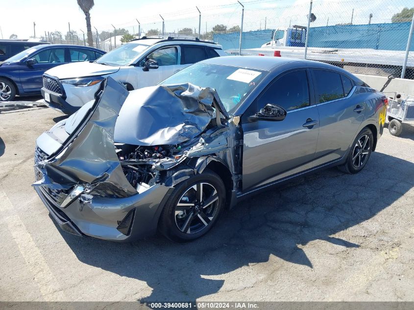 2024 Nissan Sentra Sv Xtronic Cvt VIN: 3N1AB8CVXRY222586 Lot: 39400681