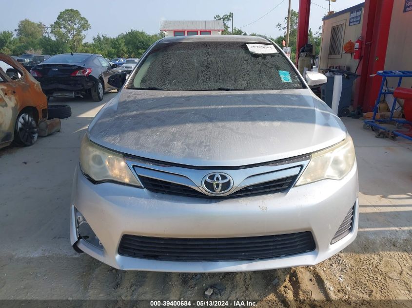 2012 Toyota Camry Le VIN: 4T1BF1FK7CU012807 Lot: 39400684