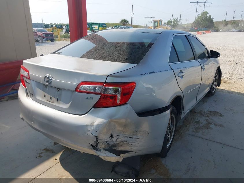 2012 Toyota Camry Le VIN: 4T1BF1FK7CU012807 Lot: 39400684