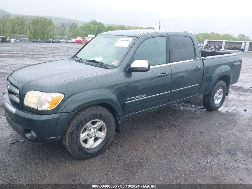 2005 Toyota Tundra Sr5 V8 VIN: 5TBDT441X5S484761 Lot: 39400688