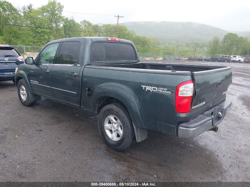 2005 Toyota Tundra Sr5 V8 VIN: 5TBDT441X5S484761 Lot: 39400688