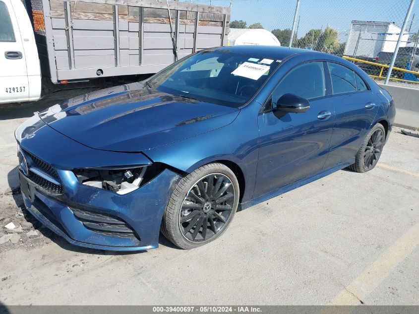 2023 Mercedes-Benz Cla 250 Coupe VIN: W1K5J4GBXPN384633 Lot: 39400697