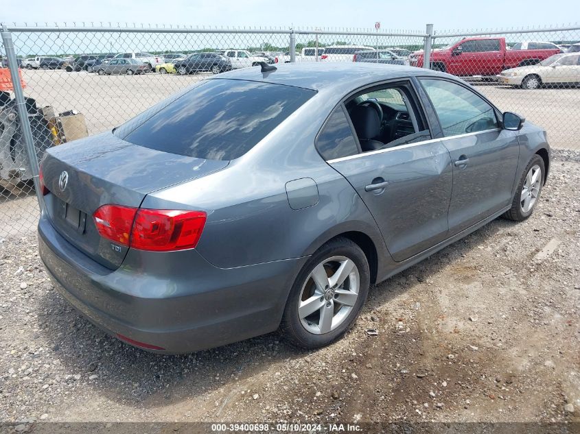 2014 Volkswagen Jetta 2.0L Tdi VIN: 3VWLL7AJ8EM245733 Lot: 39400698