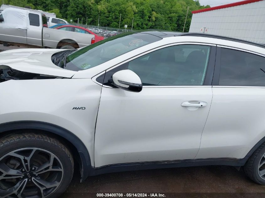 2021 Kia Sportage Sx Turbo VIN: KNDPRCA68M7871878 Lot: 39400708