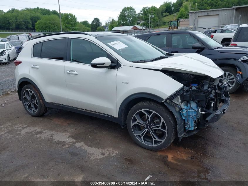 2021 Kia Sportage Sx Turbo VIN: KNDPRCA68M7871878 Lot: 39400708