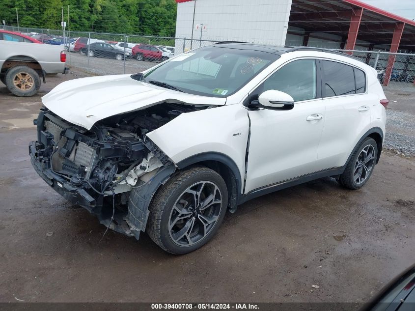 2021 Kia Sportage Sx Turbo VIN: KNDPRCA68M7871878 Lot: 39400708