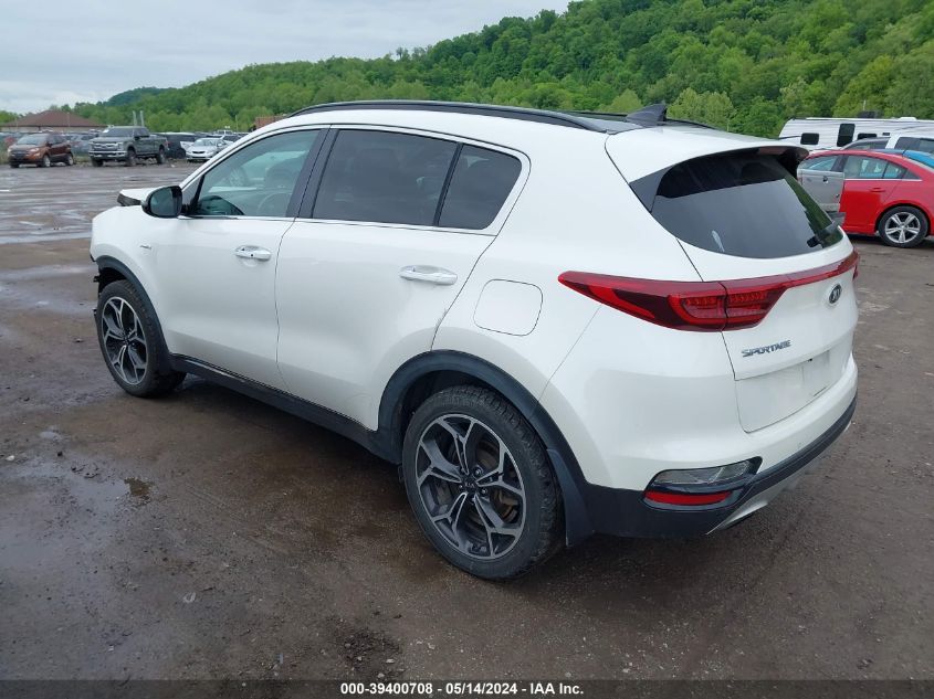 2021 Kia Sportage Sx Turbo VIN: KNDPRCA68M7871878 Lot: 39400708