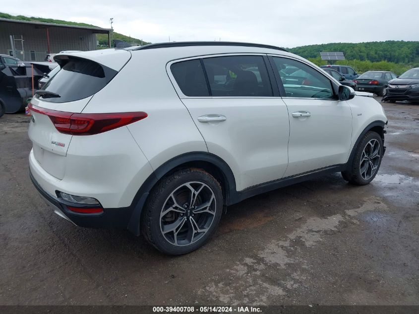 2021 Kia Sportage Sx Turbo VIN: KNDPRCA68M7871878 Lot: 39400708