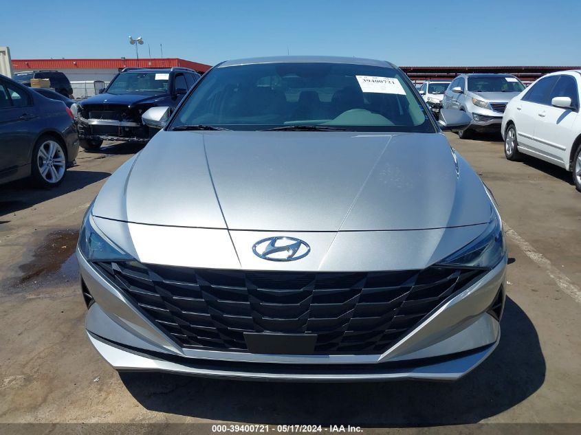 2022 Hyundai Elantra Sel VIN: 5NPLS4AG7NH075945 Lot: 39400721