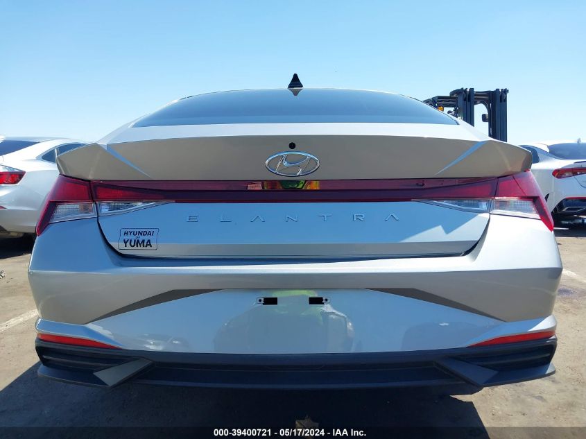 2022 Hyundai Elantra Sel VIN: 5NPLS4AG7NH075945 Lot: 39400721