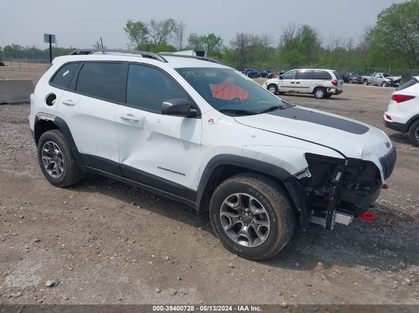 2020 Jeep Cherokee Trailhawk 4X4 VIN: 1C4PJMBX1LD621760 Lot: 39400728