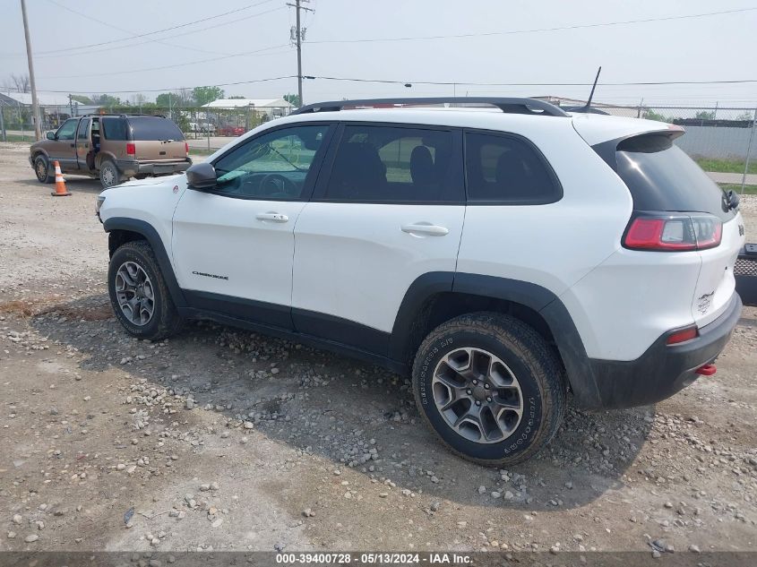 2020 Jeep Cherokee Trailhawk 4X4 VIN: 1C4PJMBX1LD621760 Lot: 39400728