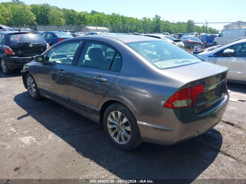 2010 Honda Civic Ex-L VIN: 2HGFA1F91AH507281 Lot: 39400736