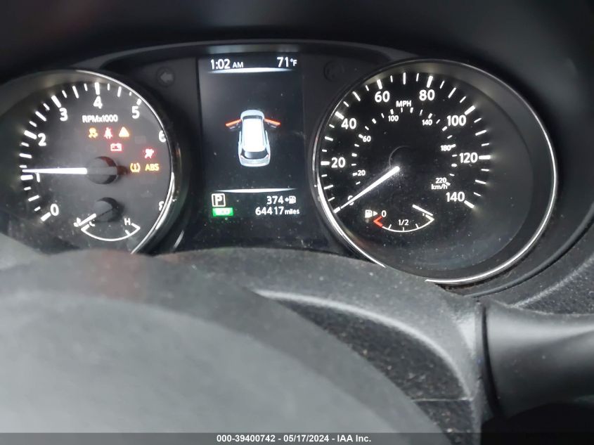 2017 Nissan Rogue S VIN: KNMAT2MT9HP512533 Lot: 39400742