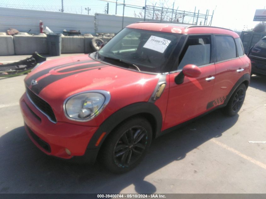 2011 Mini Cooper S Countryman VIN: WMWZC3C54BWL80111 Lot: 39400744