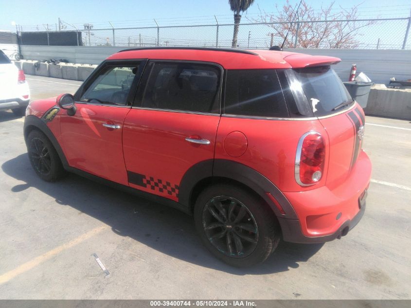 2011 Mini Cooper S Countryman VIN: WMWZC3C54BWL80111 Lot: 39400744