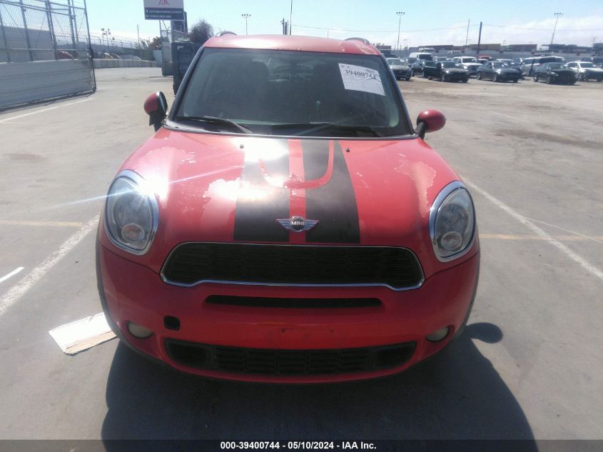 2011 Mini Cooper S Countryman VIN: WMWZC3C54BWL80111 Lot: 39400744